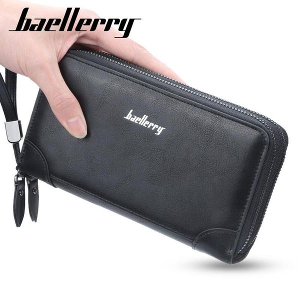 wallets baellerry men long style card holder male purse zipper large capacity brand pu leather wallet for, Red;black
wallets baellerry men long style card holder male purse zipper large capacity brand pu leather wallet for, Red;black
