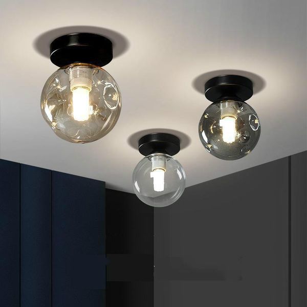 ceiling lights northern europe led modern personality creative light luxury corridor glass ball lamp
ceiling lights northern europe led modern personality creative light luxury corridor glass ball lamp