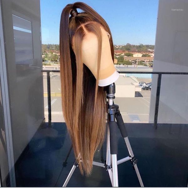 long ombre brown silky straight soft remy body13x4/6 lacefront wig for black women with babyhair natural headline glueless lace wigs1, Black;brown
long ombre brown silky straight soft remy body13x4/6 lacefront wig for black women with babyhair natural headline glueless lace wigs1, Black;brown