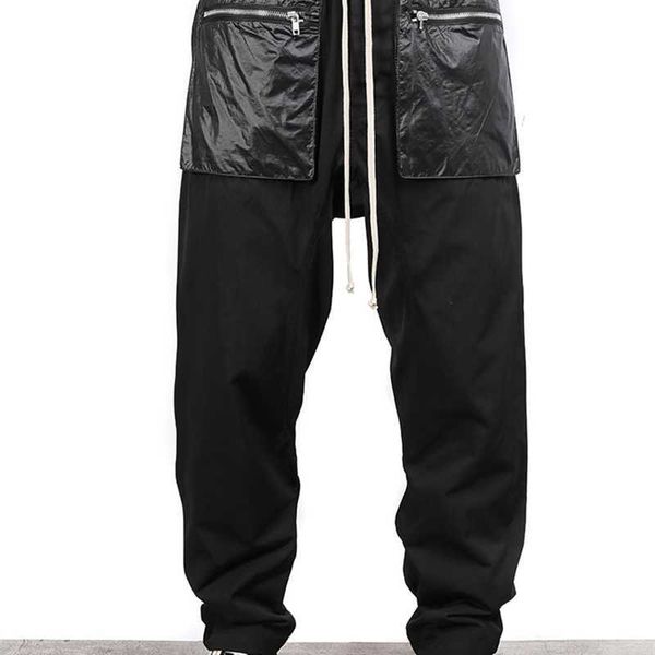 fashion outlet 21ss owens grey dark ro spring summer thin zipper pocket straight pants baggy pants rick style pc8s, White;black
fashion outlet 21ss owens grey dark ro spring summer thin zipper pocket straight pants baggy pants rick style pc8s, White;black