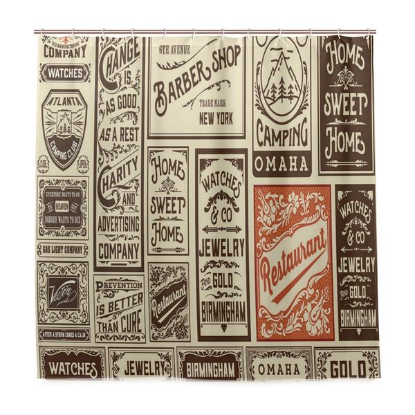 shower curtain,nostalgic pack old advertising print bath curtain closet curtain home bathroom decor cloth fabric set with hooks
shower curtain,nostalgic pack old advertising print bath curtain closet curtain home bathroom decor cloth fabric set with hooks