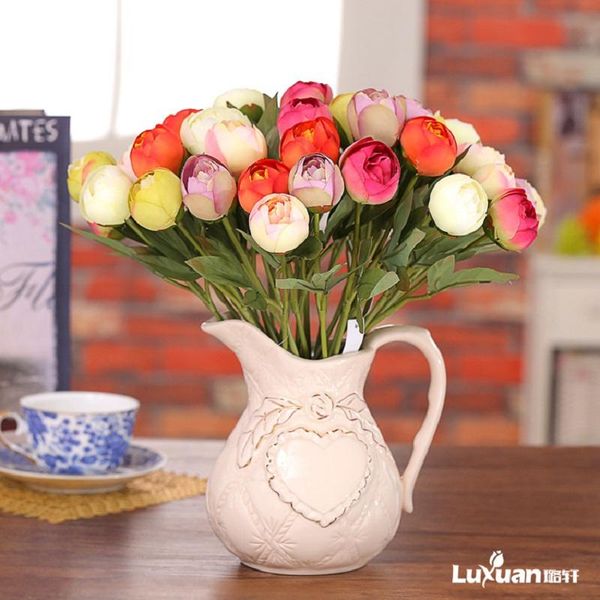 decorative flowers & wreaths single pearl peony high-end artificial flower rose camellia bud fake bunch can be hand-written weddi
decorative flowers & wreaths single pearl peony high-end artificial flower rose camellia bud fake bunch can be hand-written weddi