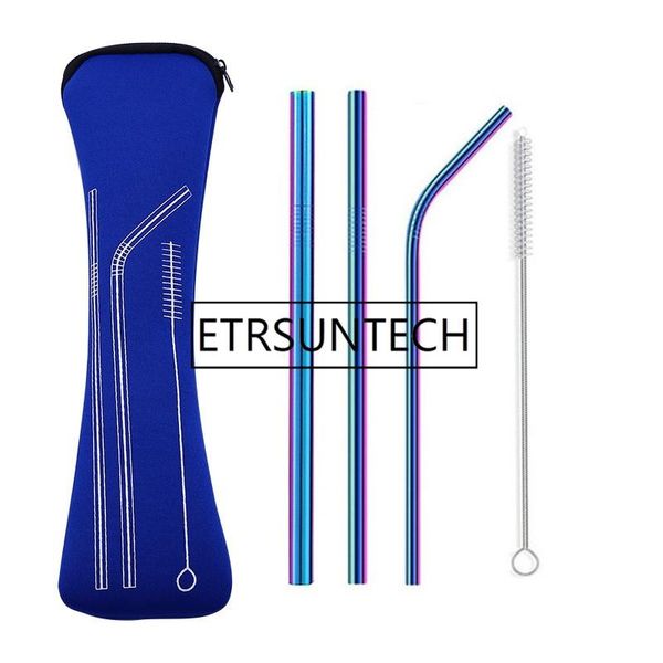 drinking straws 30set/lot colorful reusable stainless steel with clean brush & cloth bag wedding party healthy drink straw
drinking straws 30set/lot colorful reusable stainless steel with clean brush & cloth bag wedding party healthy drink straw