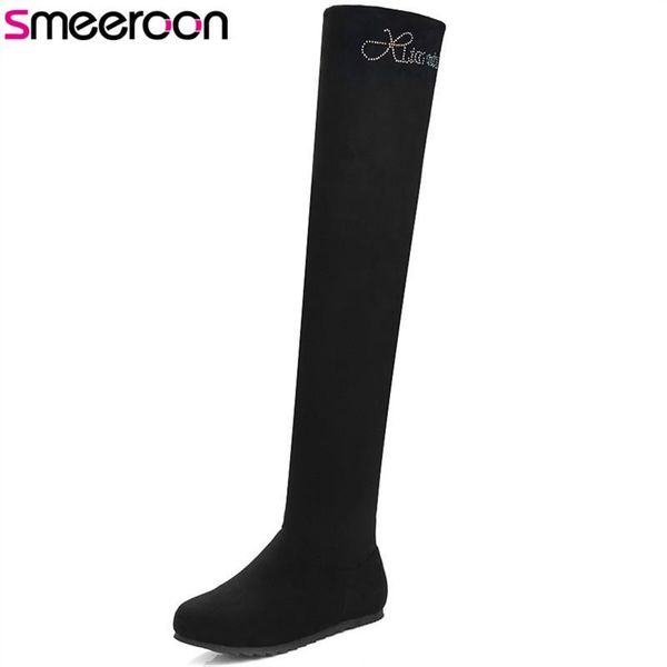 boots smeeroon 2021 winter lady over the knee black flock fashion female round toe slip on wholesale women
boots smeeroon 2021 winter lady over the knee black flock fashion female round toe slip on wholesale women