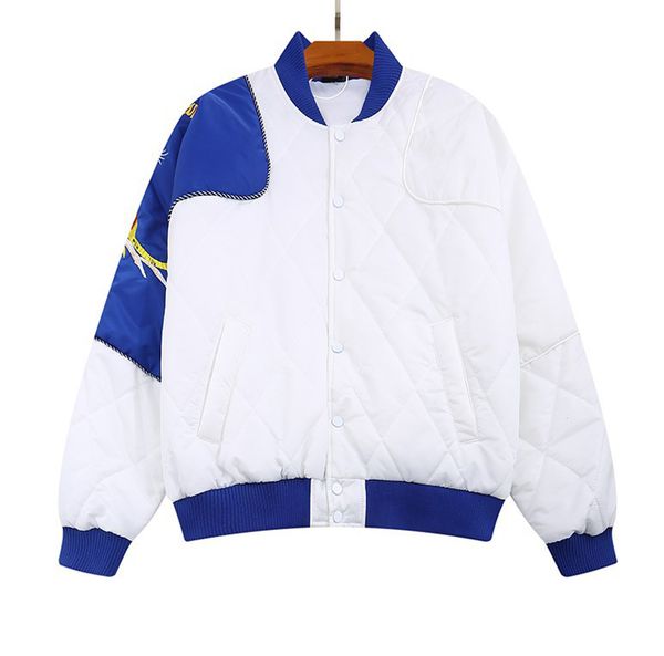 men's stylist white winter jacket high street embroidery patchwork fashion men women bomber warm padded coats overcoat jackets ym, Black;brown
men's stylist white winter jacket high street embroidery patchwork fashion men women bomber warm padded coats overcoat jackets ym, Black;brown