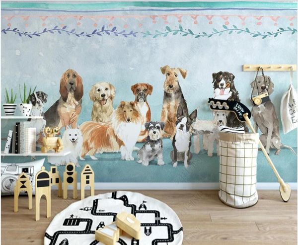 custom mural 3d po wallpaper modern cartoon hand drawn pet puppy children's room home decor wall murals wallpapers
custom mural 3d po wallpaper modern cartoon hand drawn pet puppy children's room home decor wall murals wallpapers