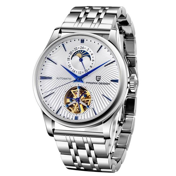 wristwatches men's watch automatic mechanical movement stainless steel casual fashion waterproof design for men, Slivery;brown
wristwatches men's watch automatic mechanical movement stainless steel casual fashion waterproof design for men, Slivery;brown