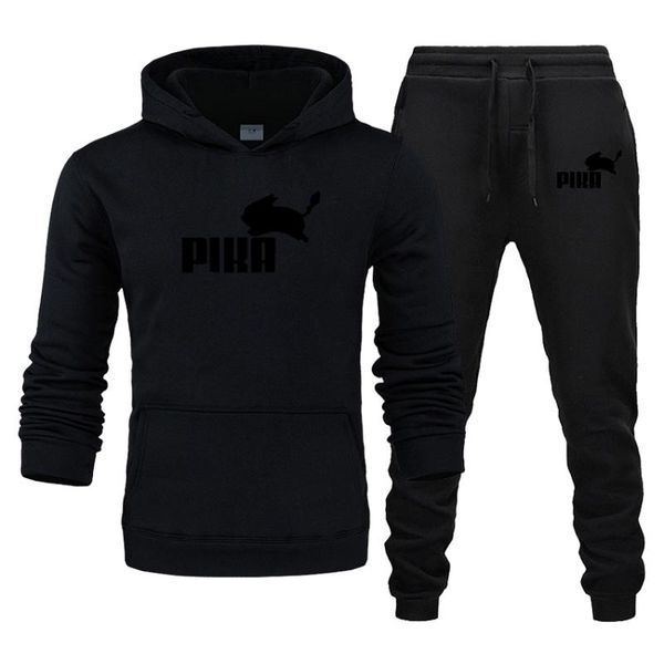 men's tracksuits 2021 spring and autumn 2-piece sportswear hooded sweater + pants, Gray
men's tracksuits 2021 spring and autumn 2-piece sportswear hooded sweater + pants, Gray