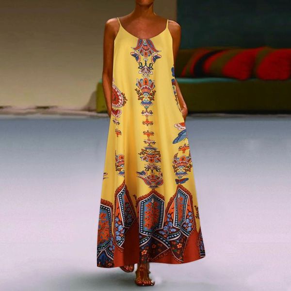 casual dresses 40# for women 2021 bohemian geometric print dress elegant vintage spaghetti strap sleeveless o neck maxi, Black;gray
casual dresses 40# for women 2021 bohemian geometric print dress elegant vintage spaghetti strap sleeveless o neck maxi, Black;gray