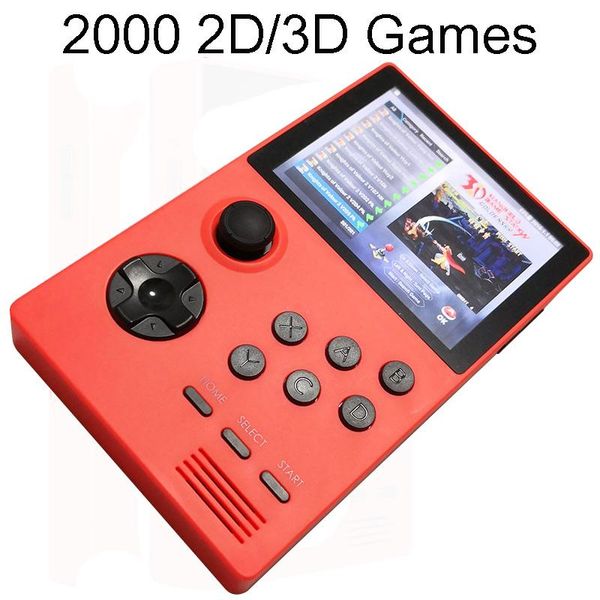 handheld game console 2000 2d/3d games support various emulator 3.5 inch ips screen 512mb memory 2.4gwifi bluetooth portable players
handheld game console 2000 2d/3d games support various emulator 3.5 inch ips screen 512mb memory 2.4gwifi bluetooth portable players