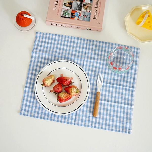 mats & pads 2021 cotton placemat plaid table placemats ins for dining printed mat pography props home decor
mats & pads 2021 cotton placemat plaid table placemats ins for dining printed mat pography props home decor