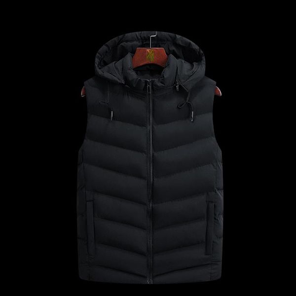men's vests mens winter vest down men casual sleeveless jackets hooded men's plus size windproof warm waistcoat, Black;white
men's vests mens winter vest down men casual sleeveless jackets hooded men's plus size windproof warm waistcoat, Black;white