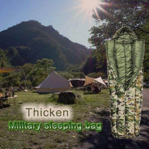 sleeping bags military 1.5kg camping bag winter tourism very warm camouflage cotton envelope army portable
sleeping bags military 1.5kg camping bag winter tourism very warm camouflage cotton envelope army portable