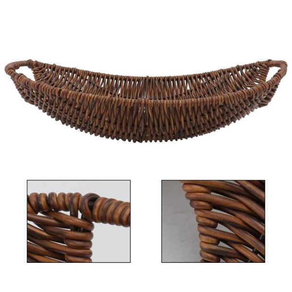 decorative flowers & wreaths 1pc emulated rattan woven storage basket retro fruit bread (brown)
decorative flowers & wreaths 1pc emulated rattan woven storage basket retro fruit bread (brown)