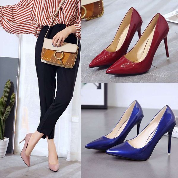 high heels women's spring and autumn style super pointed shallow mouth single sho thin, Black
high heels women's spring and autumn style super pointed shallow mouth single sho thin, Black