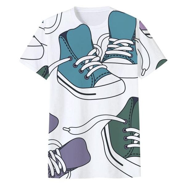 men's t-shirts the most fashionable shoe painting t-shirt 3d and women's full print leisure beach street hip hop, White;black
men's t-shirts the most fashionable shoe painting t-shirt 3d and women's full print leisure beach street hip hop, White;black