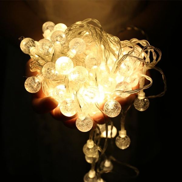 strings led crystal ball string lights 110v / 220v10m 20m 30m fairy globe garland for holiday wedding party patio christmas decoration
strings led crystal ball string lights 110v / 220v10m 20m 30m fairy globe garland for holiday wedding party patio christmas decoration