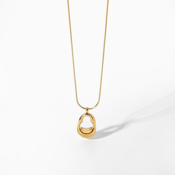 chains ins net red same necklace 14k gold hollow out pendant rope titanium steel jewelry female, Silver
chains ins net red same necklace 14k gold hollow out pendant rope titanium steel jewelry female, Silver