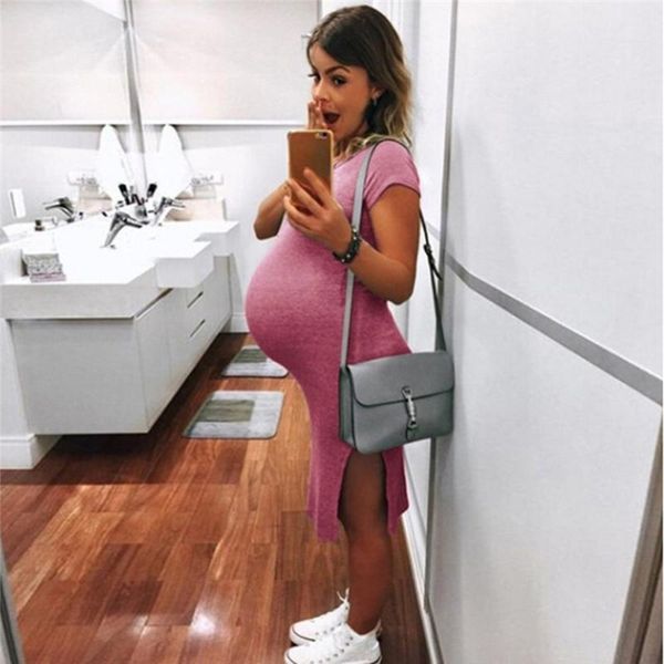 women maternity summer short sleeve casual sundress pregnancy dress clothes vestidos robe femme enceinte for po shoot a1 dresses, White
women maternity summer short sleeve casual sundress pregnancy dress clothes vestidos robe femme enceinte for po shoot a1 dresses, White