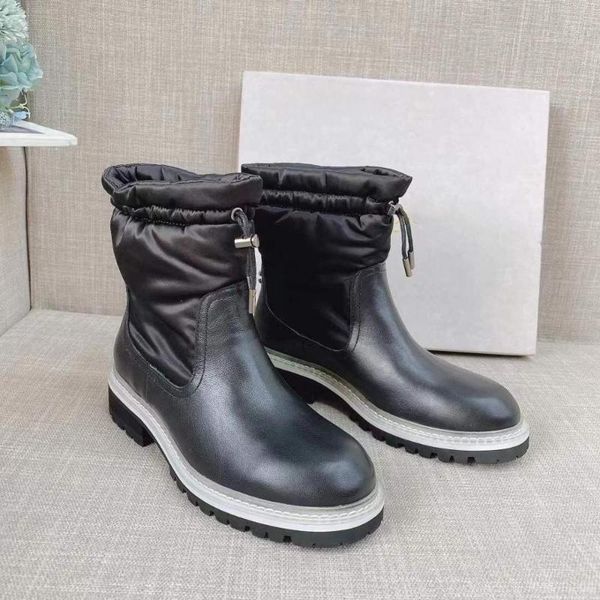 boots shoes women winter mid calf elastic band genuine leather monica fabric med heels zapatos de mujer, Black
boots shoes women winter mid calf elastic band genuine leather monica fabric med heels zapatos de mujer, Black