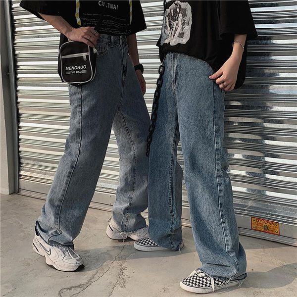 streetwear straight jeans female bf loose wide leg pants spring ins harajuku vintage personality chic fashion women's, Blue
streetwear straight jeans female bf loose wide leg pants spring ins harajuku vintage personality chic fashion women's, Blue