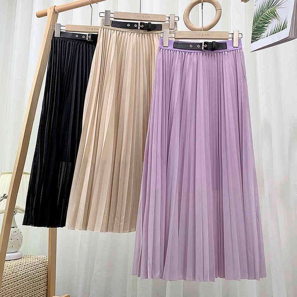 skirt croysier skirts womens elastic high waist pleated with decorative belt summer clothes women elegant midi long skirt vke5, Black
skirt croysier skirts womens elastic high waist pleated with decorative belt summer clothes women elegant midi long skirt vke5, Black