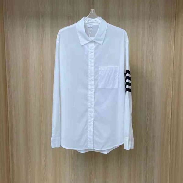 2022 factory wholesale new year fashion autumn + b sunscreen loose thin lapel simple commuting women's long sleeve shirt, White
2022 factory wholesale new year fashion autumn + b sunscreen loose thin lapel simple commuting women's long sleeve shirt, White