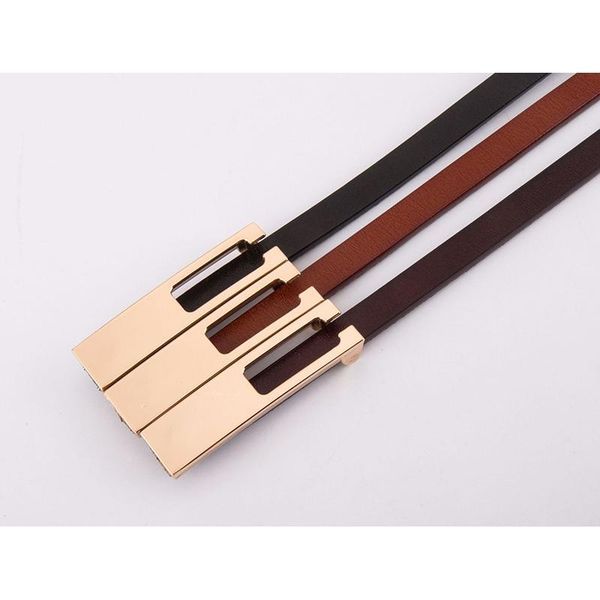 retro female genuine leather belt rectangle metal pin casual fashion decoration belts, Black;brown
retro female genuine leather belt rectangle metal pin casual fashion decoration belts, Black;brown