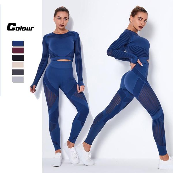 yoga outfit women's seamless gym set high waist leggings shirt long sleeve fitness exercise running thin sports suit
yoga outfit women's seamless gym set high waist leggings shirt long sleeve fitness exercise running thin sports suit
