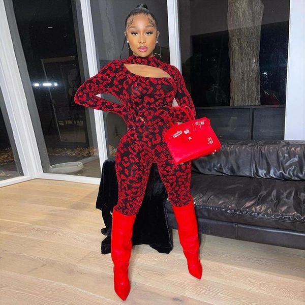 active leopard print body women jumpsuit jumspuit black red hollow out leggings bodycon club party outfit, Black;white
active leopard print body women jumpsuit jumspuit black red hollow out leggings bodycon club party outfit, Black;white