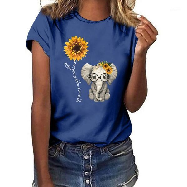 plus size summer tshirts harajuku elephant sunflower anime printing t-shirt women casual short sleeve round neck camisetas ropa women's, White
plus size summer tshirts harajuku elephant sunflower anime printing t-shirt women casual short sleeve round neck camisetas ropa women's, White