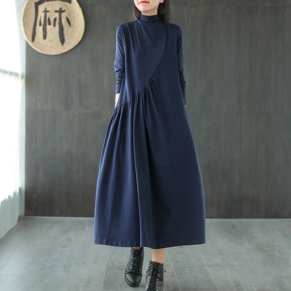 4sk large base skirt skirtlong plus size dresses sleeve dress women's 2021 spring summerliterature art loose and versatile high collar
4sk large base skirt skirtlong plus size dresses sleeve dress women's 2021 spring summerliterature art loose and versatile high collar