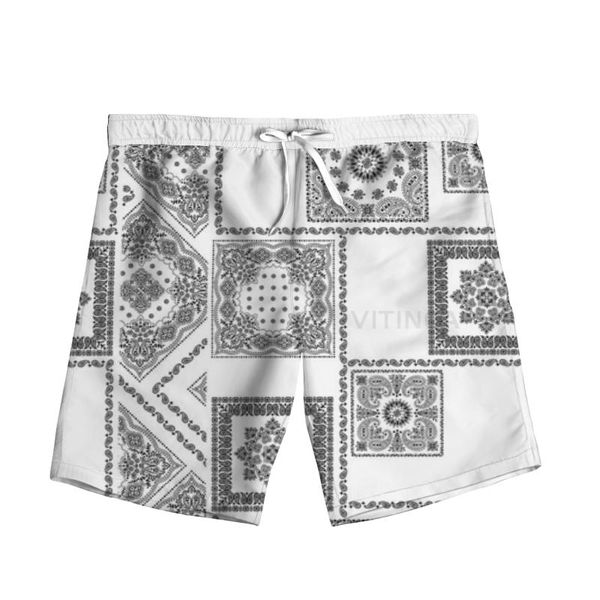 men's shorts fashion bandana 3d print paisley woman men summer beach loose casual pants polyester v8, White;black
men's shorts fashion bandana 3d print paisley woman men summer beach loose casual pants polyester v8, White;black