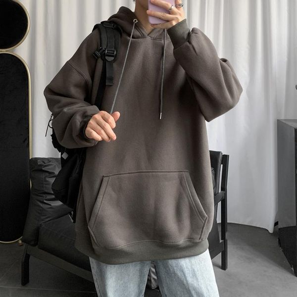 men's hoodies & sweatshirts oversized hooded 2021 spring autumn male women's casual men solid hoodie sweatshirt streetwear m-5xl, Black
men's hoodies & sweatshirts oversized hooded 2021 spring autumn male women's casual men solid hoodie sweatshirt streetwear m-5xl, Black