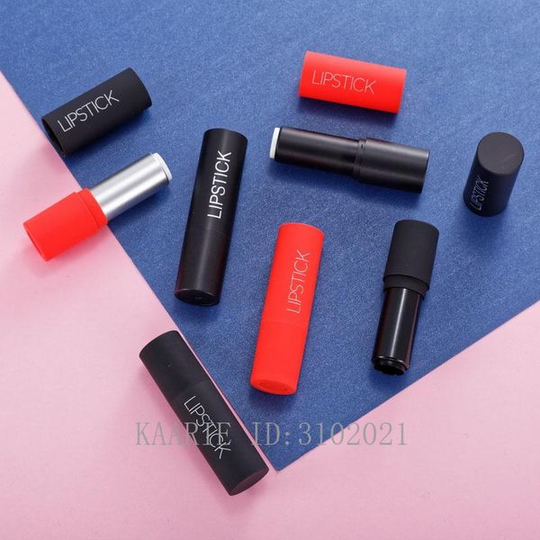 10/30/50pcs matte black red round empty lipstick tube lip bottle cosmetics refillable shell packaging 12.1mm homemade storage bottles & jars
10/30/50pcs matte black red round empty lipstick tube lip bottle cosmetics refillable shell packaging 12.1mm homemade storage bottles & jars