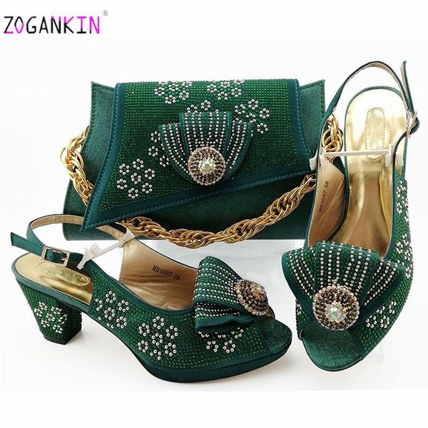 dress shoes dark green fashion wedding and bag set latest italian style women pumps to match for party, Black
dress shoes dark green fashion wedding and bag set latest italian style women pumps to match for party, Black