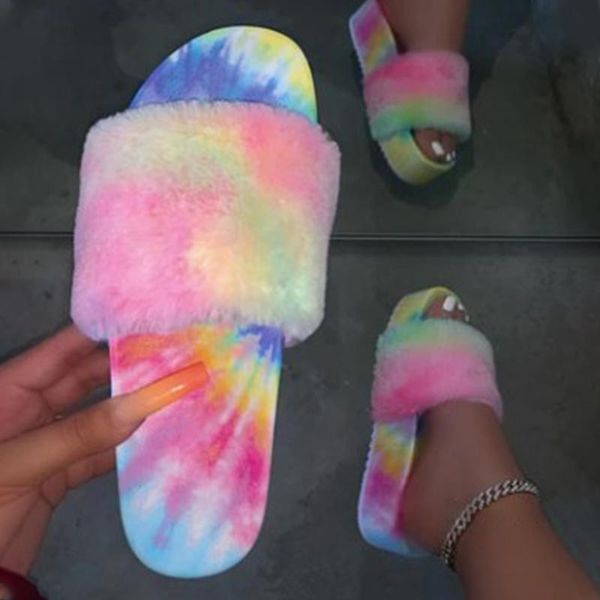 fur sliders women furry slippers woman rainbow color shoes female casual platform flat women's summer thick bottom footwear, Black
fur sliders women furry slippers woman rainbow color shoes female casual platform flat women's summer thick bottom footwear, Black
