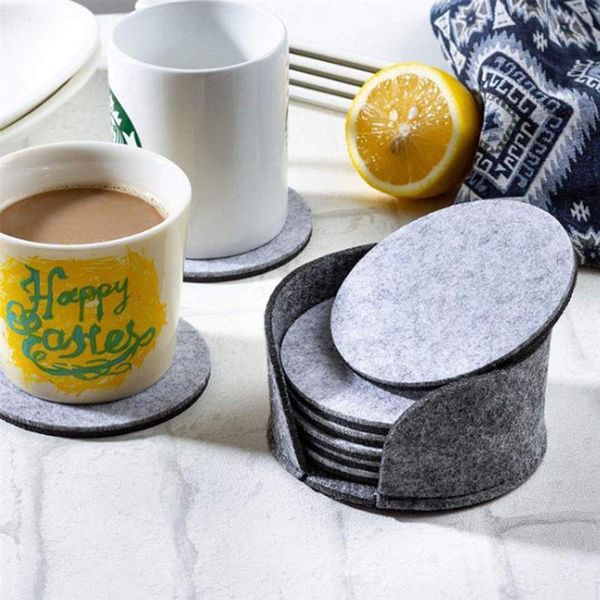mats & pads 10pcs/set absorbent round felt cup mat pad storage box bowl mug glass plate creative placemats drink accessories
mats & pads 10pcs/set absorbent round felt cup mat pad storage box bowl mug glass plate creative placemats drink accessories