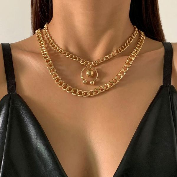 chains ingesight.z vintage half moon small ball pendant necklaces miami curb choker set for women multi layered neck jewelry, Silver
chains ingesight.z vintage half moon small ball pendant necklaces miami curb choker set for women multi layered neck jewelry, Silver