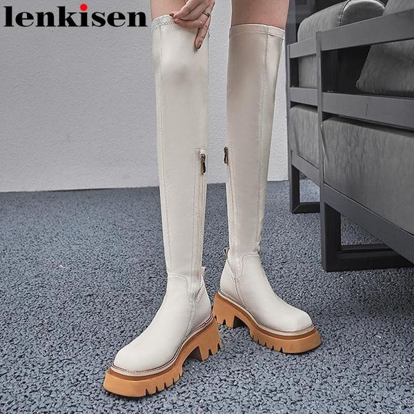 boots lenkisen arrival skinny ins real cow leather winter square toe korean girl high heels platform over-the-knee l25, Black
boots lenkisen arrival skinny ins real cow leather winter square toe korean girl high heels platform over-the-knee l25, Black