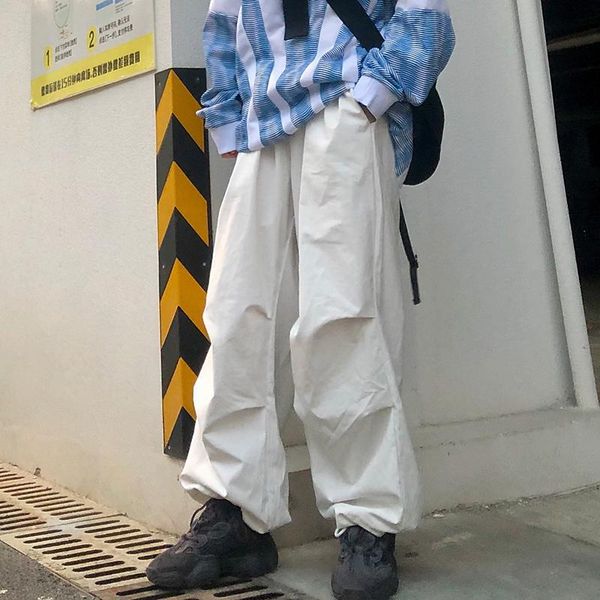 women's pants & capris goohojio 2021 vintage solid color white cargo women high waist oversized trousers autumn fashion for, Black;white
women's pants & capris goohojio 2021 vintage solid color white cargo women high waist oversized trousers autumn fashion for, Black;white