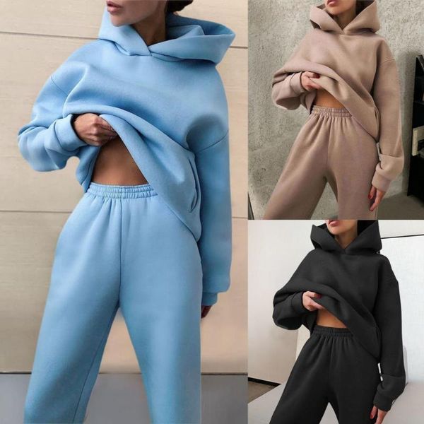 women's two piece pants women 2 set jogging suit tracksuit long sleeve sweatshirt warm solid color hoodie outfit for autumn, White
women's two piece pants women 2 set jogging suit tracksuit long sleeve sweatshirt warm solid color hoodie outfit for autumn, White