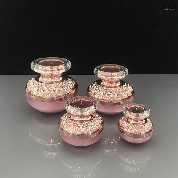 storage bottles & jars 30g/50g empty cosmetic jar makeup container high-grade acrylic pink cream bottle cosmetics package
storage bottles & jars 30g/50g empty cosmetic jar makeup container high-grade acrylic pink cream bottle cosmetics package