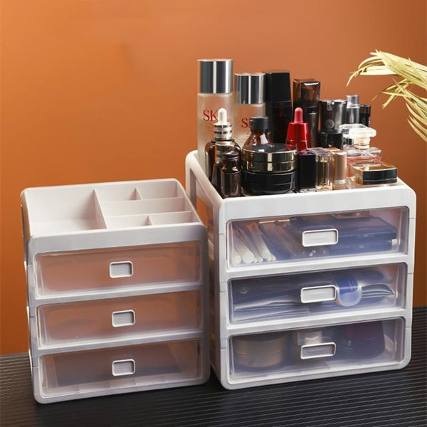 storage boxes & bins three-layer plastic cosmetic box deskdrawer office makeup lipstick organizer bathroom rack
storage boxes & bins three-layer plastic cosmetic box deskdrawer office makeup lipstick organizer bathroom rack