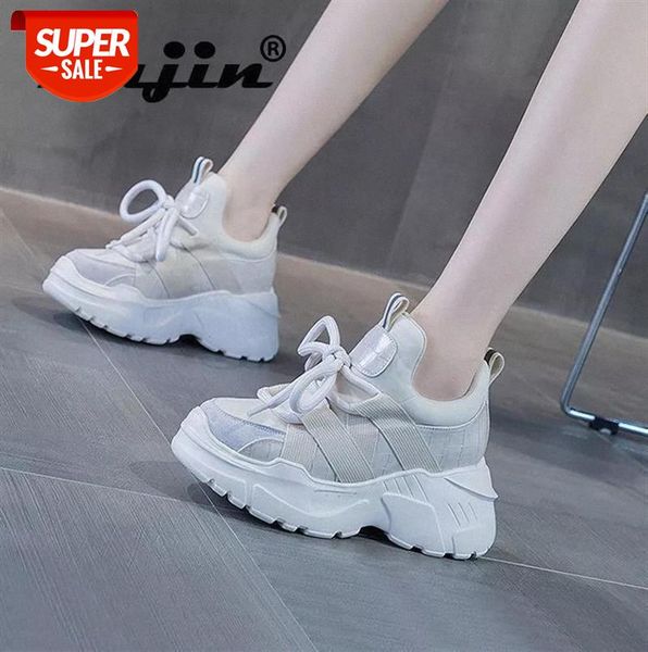 fujin 5cm+2cm heel chunky shoes sneaker platform white black thick sole heel lace up breathable comfortable women shoes sneakers #wn3b
fujin 5cm+2cm heel chunky shoes sneaker platform white black thick sole heel lace up breathable comfortable women shoes sneakers #wn3b