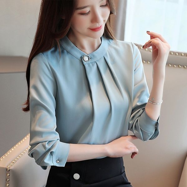tataria spring summer blouse women's long sleeve shirts for women leisure chiffon shirt bow office ladies pink white 210514
tataria spring summer blouse women's long sleeve shirts for women leisure chiffon shirt bow office ladies pink white 210514