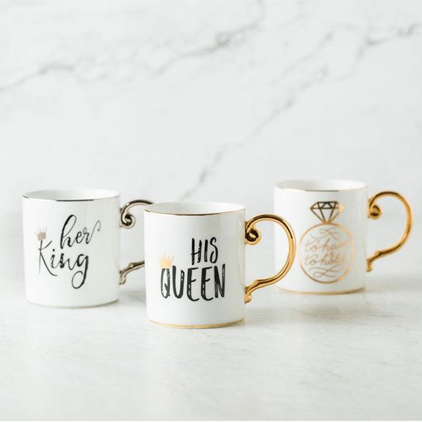 mugs luxury gold king and queen diamond porcelain coffee mug tea milk ceramic cups wedding gift
mugs luxury gold king and queen diamond porcelain coffee mug tea milk ceramic cups wedding gift