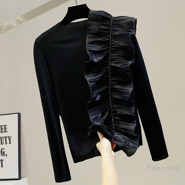 t shirt rhinestone chain t-shirt women stereo fungus slim fit patchwork shirt female trendy all-matching basic white black
t shirt rhinestone chain t-shirt women stereo fungus slim fit patchwork shirt female trendy all-matching basic white black