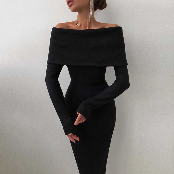 2021 winter fleece maxi dress women bodycon elegant evening shoulder off vintage y2k autumn long sleeve midi dresses woman y1006, Black;gray
2021 winter fleece maxi dress women bodycon elegant evening shoulder off vintage y2k autumn long sleeve midi dresses woman y1006, Black;gray