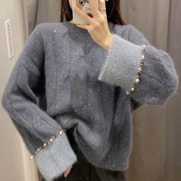 women's sweaters autumn cuddly women's nightgown with winter sweaters cut oversized harajuku jumpers clothes tights oh8o, White;black
women's sweaters autumn cuddly women's nightgown with winter sweaters cut oversized harajuku jumpers clothes tights oh8o, White;black
